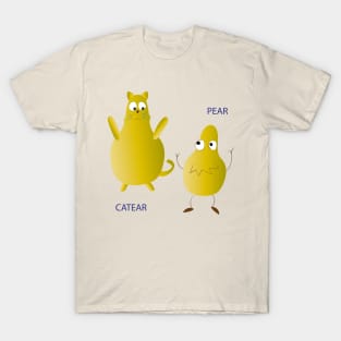 Cat Pear Meow T-Shirt